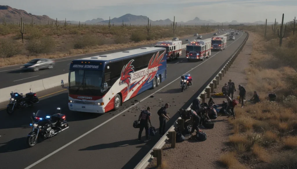 Arizona Kampında Emniyet Güçlerini Üzen Talihsiz Olay