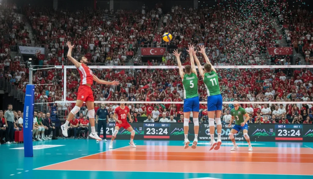 Türk Voleybolu İçin Tarihi An: Slovenya Karşısında Kritik Randevu