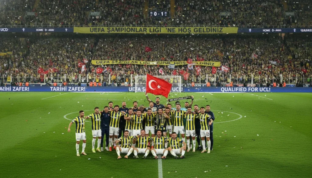 Sarı-Lacivertliler Devler Ligi Biletini Kaptı