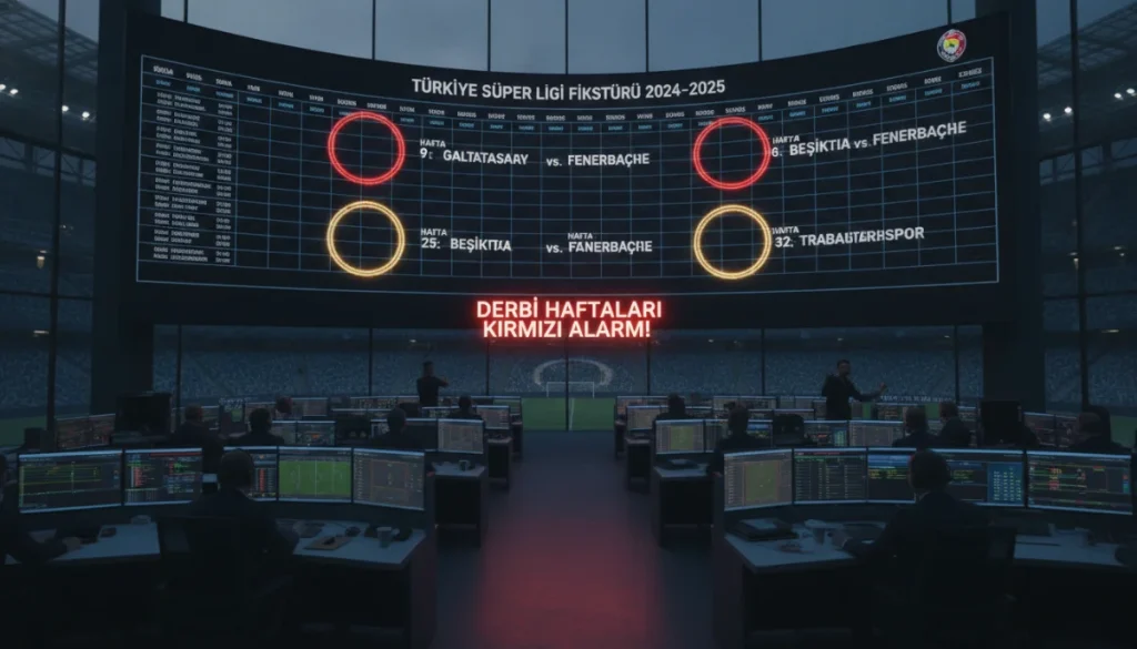 Süper Lig’de Şampiyonluk Düğümü: Yeni Derbi Takvimi ve Stratejik Analiz